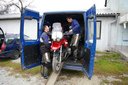 Prípravy na cestu, alebo ako dostať 3 moto do dodávky Galéria