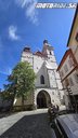 Prachatice - výhľad z veže kostola, Česko Prachatice - výhľad z veže kostola, Česko