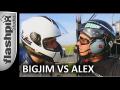 Moto vs paraglider Moto vs paraglider